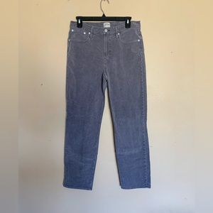 Gray J. Crew corduroy pants